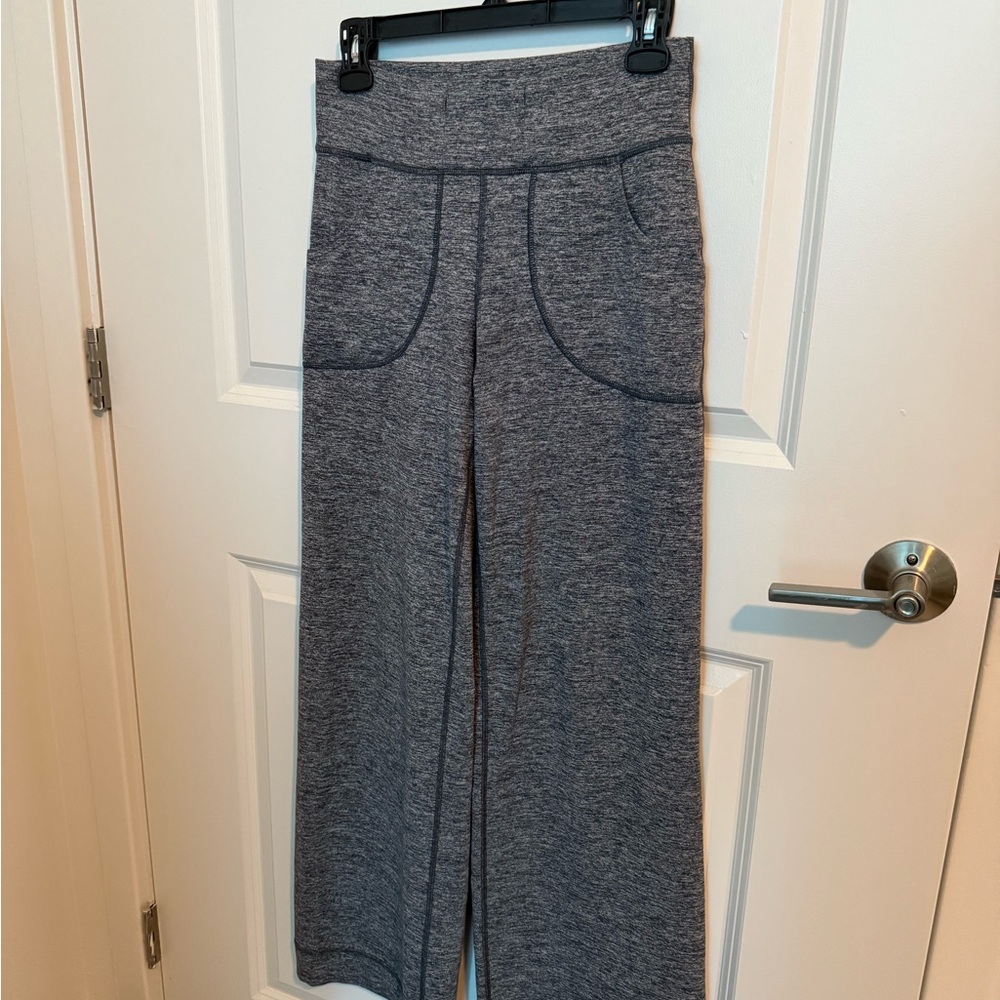 Lululemon Athletica Gray Wide Leg Pants